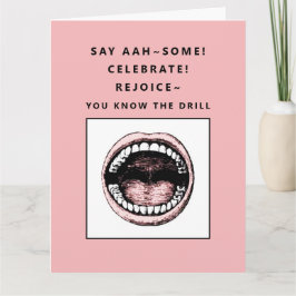 Funny Tental School Studenten Card Kort