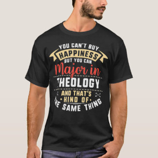 Funny teologi Major Student Studenten Gift Coll T Shirt