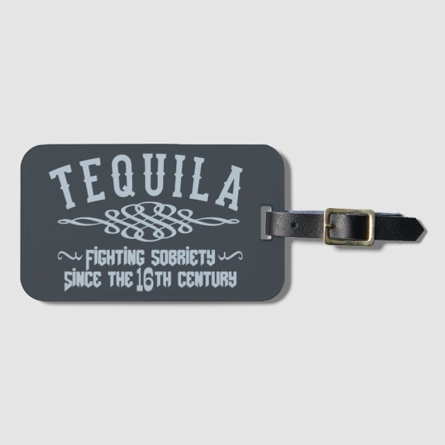 Funny TEQUILA Bagagebricka (Framsida horisontal)