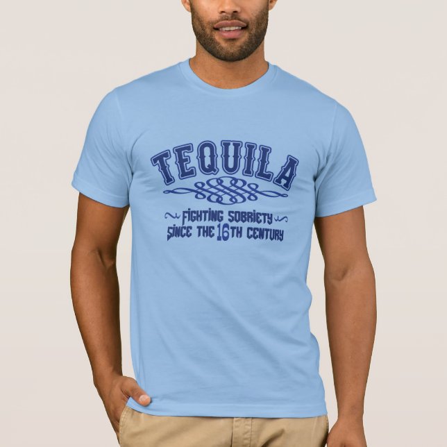 Funny TEQUILA T-Shirt (Framsida)