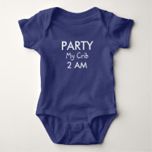 Funny text Party Baby