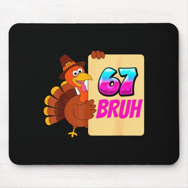 Funny Thanksgiving 67 Baseball Drip Gobble Turkey  Musmatta (Framsidan)