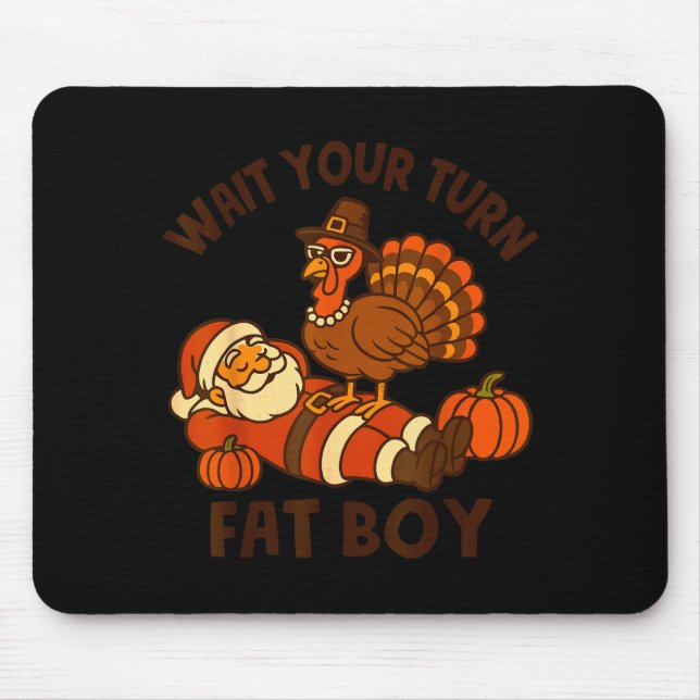 Funny Thanksgiving Christmas Turkey Vs Santa For M Musmatta (Framsidan)