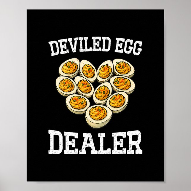 Funny Thanksgiving Deviled Egg Dealer You Know Why Poster (Framsidan)