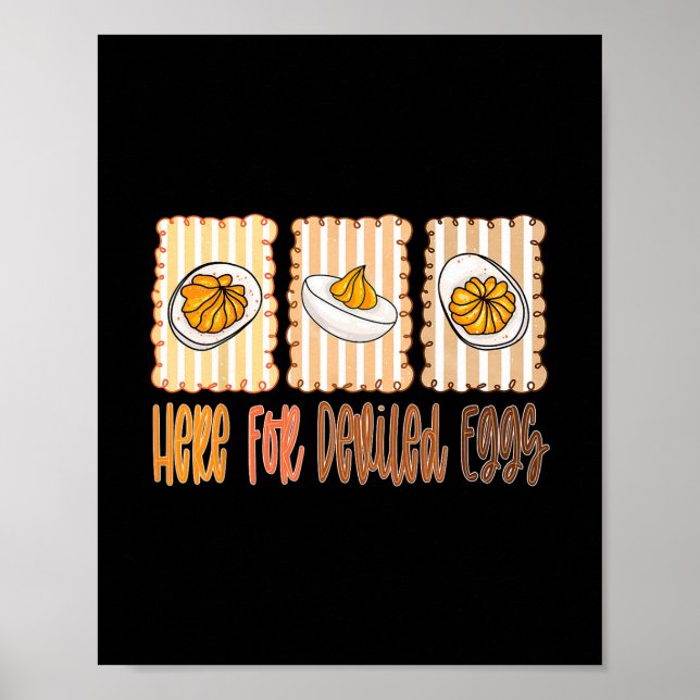 Funny Thanksgiving Dinner You Know Why I'm Here De Poster (Framsidan)
