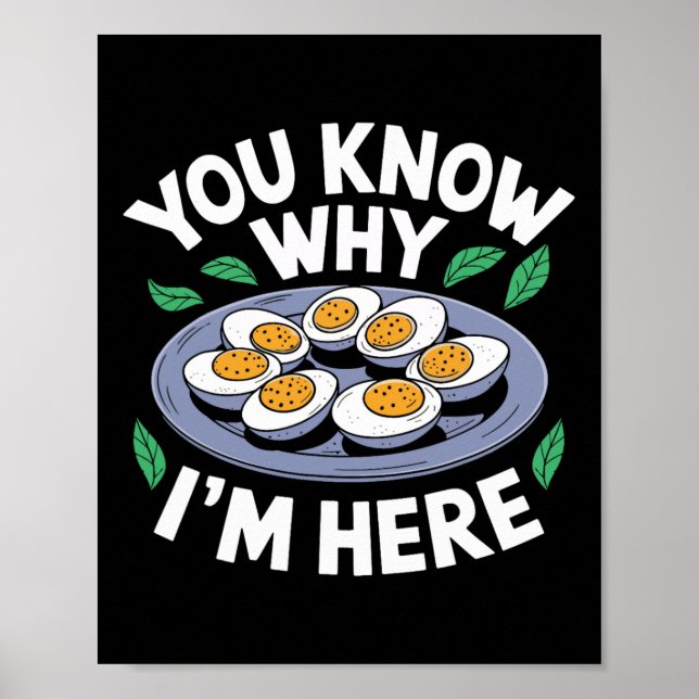 Funny Thanksgiving Dinner You Know Why I'm Here Re Poster (Framsidan)