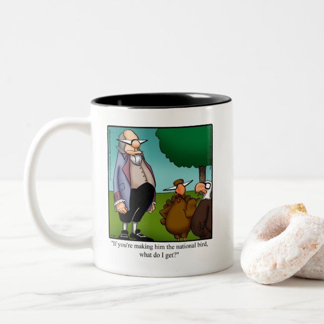 Funny Thanksgiving Humor Mugg Gift (Med munk)