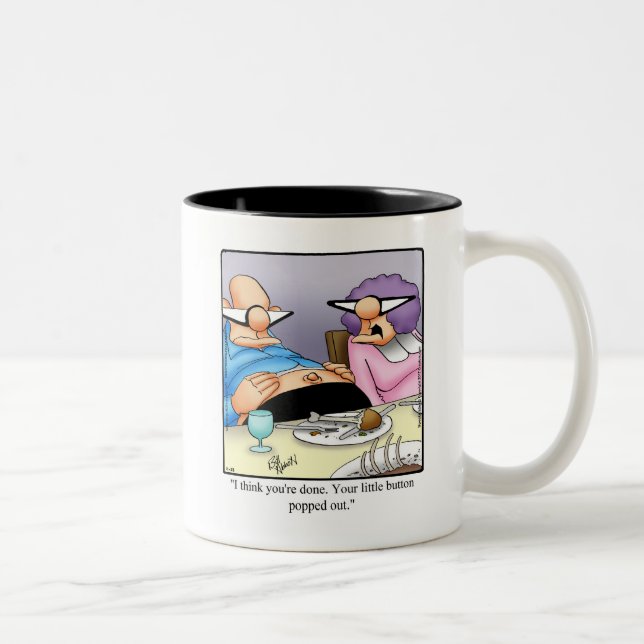 Funny Thanksgiving Humor Mugg Gift (Höger)