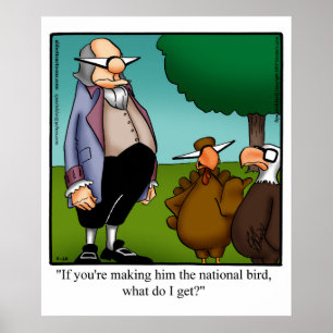 Funny Thanksgiving Humor Poster