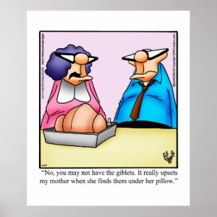 Funny Thanksgiving Humor Poster