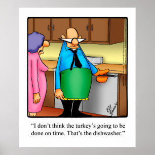 Funny Thanksgiving Humor Poster