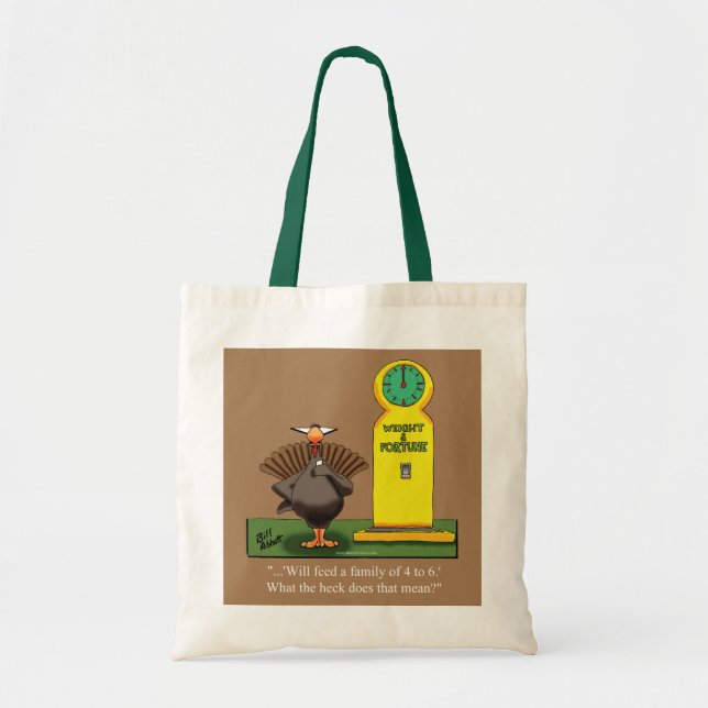Funny Thanksgiving Humor Tote Bag Gift Tygkasse (Framsidan)