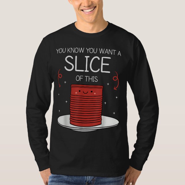 Funny Thanksgiving Kannad cranberry Sauce T Shirt (Framsida)