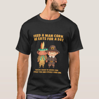 Funny Thanksgiving Native American T Shirt