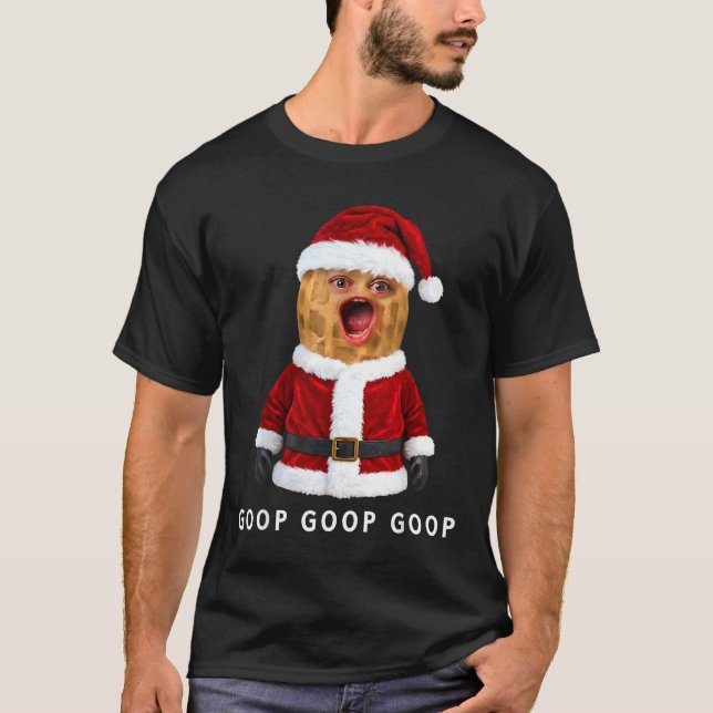 Funny The Burnt Peanut Goop Bungulator Christmas  T Shirt (Framsida)
