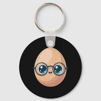 Funny The Good Egg Teacher Halloween Costume Food  Nyckelring