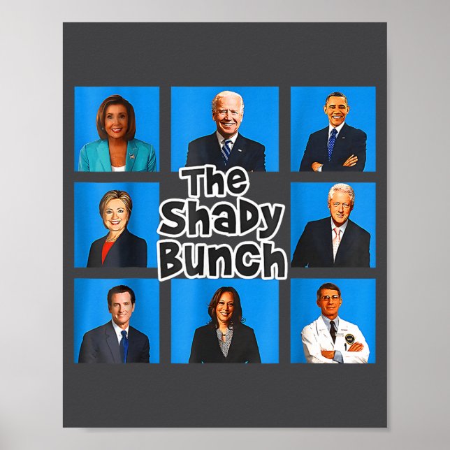 Funny The Shady Bunch 2024  Poster (Framsidan)