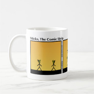 Funny Theater Masks Stickman Mugg - 059