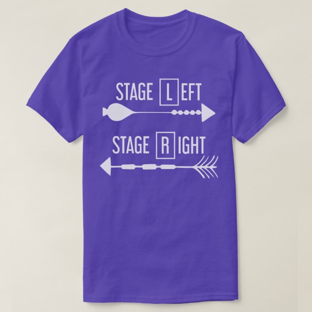 Funny Theater Nerd Gift Actor Theater T Shirt (Design framsida)
