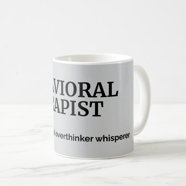 Funny Therapist Definition Coffee Kopp (Framsida höger)