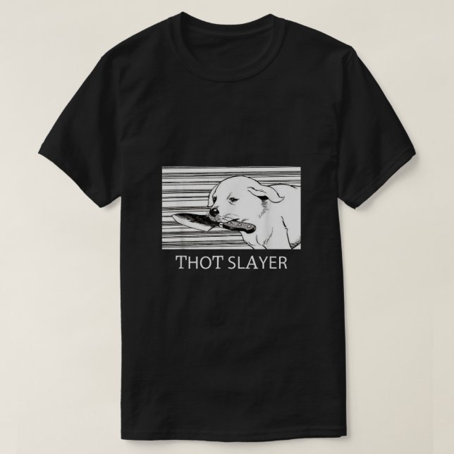 Funny Thot Sayer Apparel Kärlek Hund T Shirt (Design framsida)