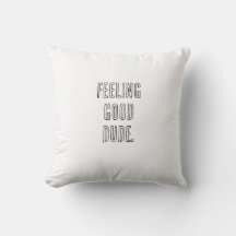 Funny Throw Pillow – Chill Vibes & Cozy Style