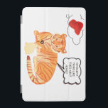Funny Tiger & Bunny Dilemma - Cute Animal Tecknad  iPad Mini Skydd<br><div class="desc">Denna förtjusande och superskoj utformning har en förvirrad tiger som slår sina inre tankar medan en nyfiken bunny vaknar. Perfekt för djur älskare, humor fläkt eller någon som har visuella illustrationer. Perfekt för gåvor, kläder, klistermärken, mugg m.m. - För med sig en tiger tryckt, talande djur, illustrerad djurscen, kawaii tiger...</div>