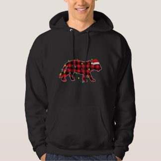 Funny Tiger Julgran Red Play Julafton Animals Hoodie