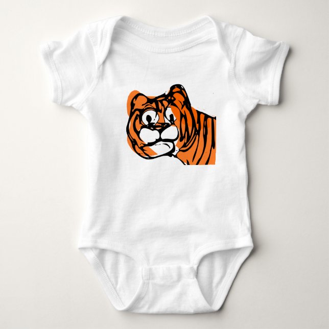 Funny Tiger T Shirt (Framsida)