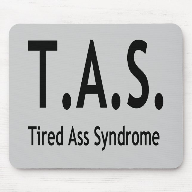 Funny Tired Syndrome Typography Musmatta (Framsidan)