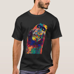 Funny Tittar Monkey T Shirt