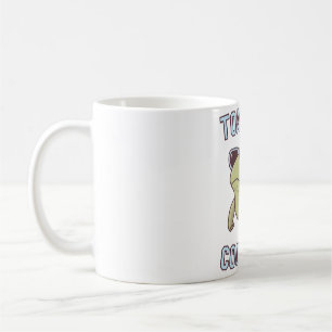 Funny Toad Pun Toadally Coola Pappa Kaffemugg