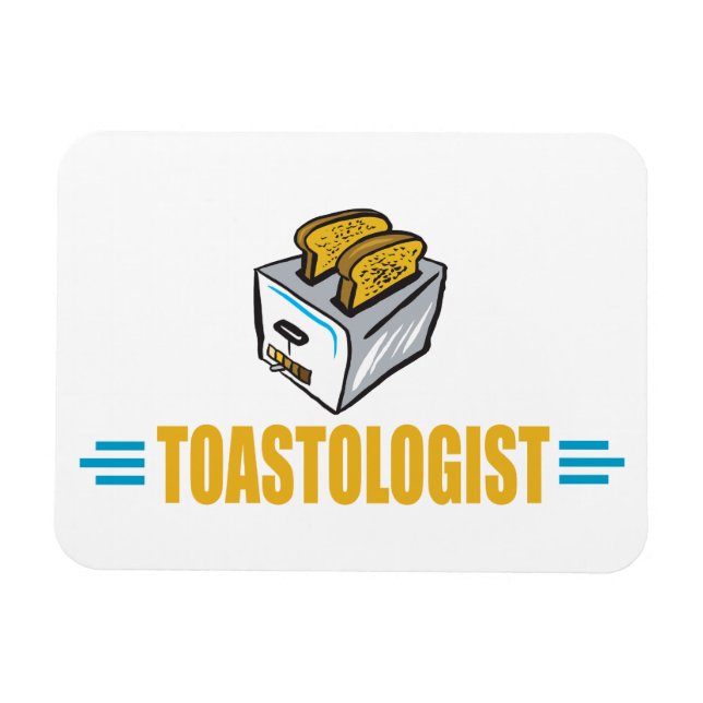 Funny Toaster Magnet (Horisontell)