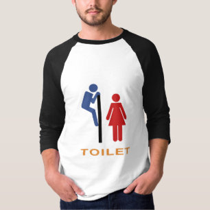 Funny Toilet-tecken Tee