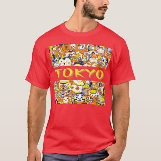 Funny Tokyo Japan Cute Kawaii Japanese Anime Cat S T Shirt