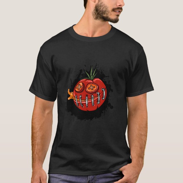 Funny Tomato Kärlek Ketchup Tomates Gift Idea Frui T Shirt (Framsida)