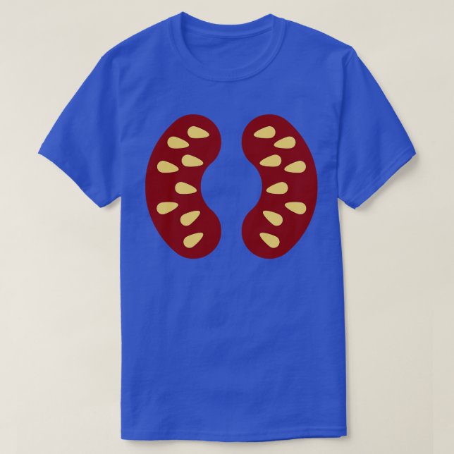 Funny Tomato Slice Costume T Shirt (Design framsida)