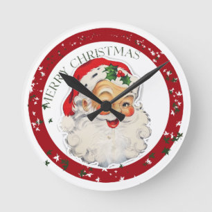 Funny tomt 2 ~ Wall Clock Rund Klocka