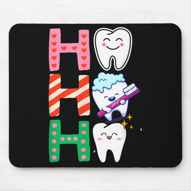Funny Tooth Christmas Dentist Xmas Dental Istant H Musmatta (Framsidan)