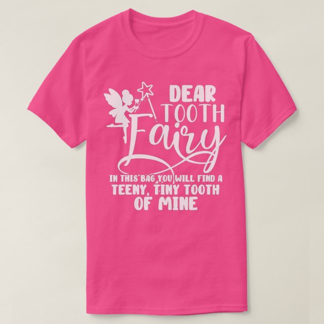 Funny Tooth Fairy Dental Assistant Dentist Hygieni T Shirt (Design framsida)