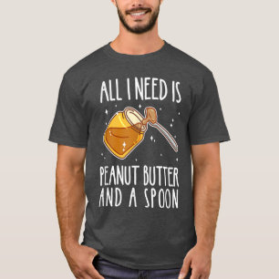Funny Top Peanut Butter Crunchy Pbj Kärlek Hallowe T Shirt