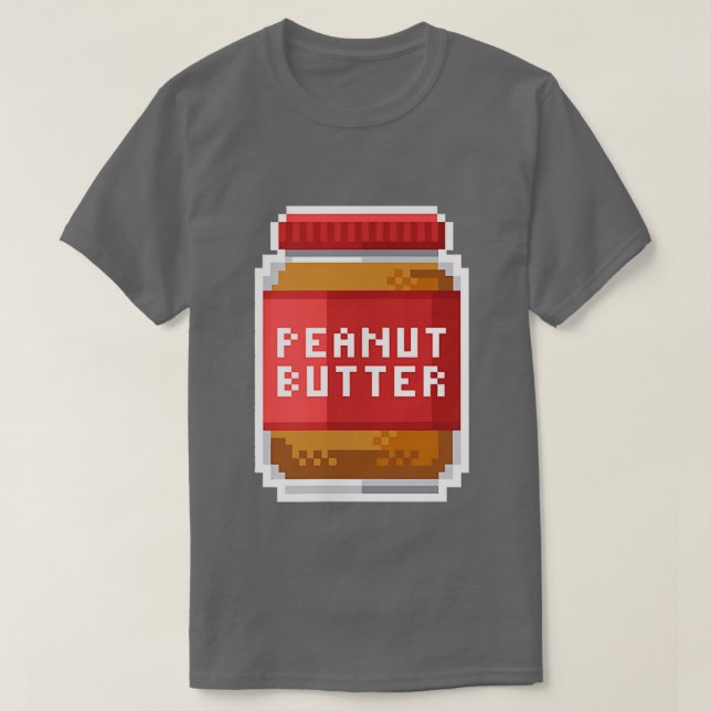 Funny Top Peanut Butter Crunchy PBJ Loves Hallowee T Shirt (Design framsida)