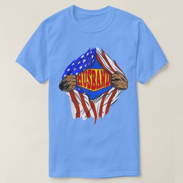 Funny Toppen Make Hero-familjen T Shirt (Design framsida)