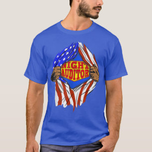 Funny Toppen nattrevisor Hero-jobb T Shirt