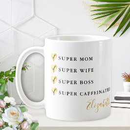 Funny Toppen Wife Chef Personlig Kaffemugg