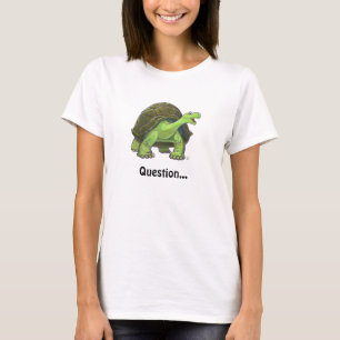 Funny Tortoise fråga Big Butt T-Shirts
