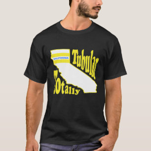 Funny Totally Tubular California Retro Tube Sock T Shirt