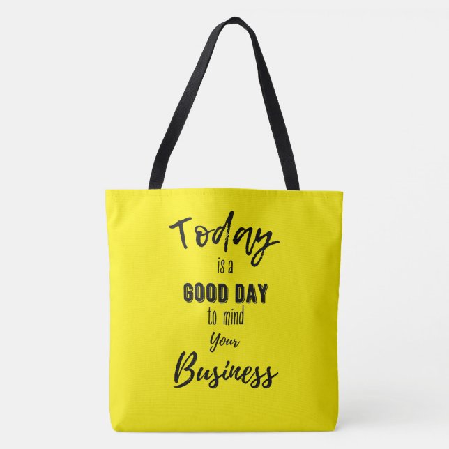 Funny Tote Bag Tygkasse (Framsida)