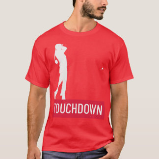 Funny Touchdown Golf Golfing Golfing Graphic Novel T Shirt