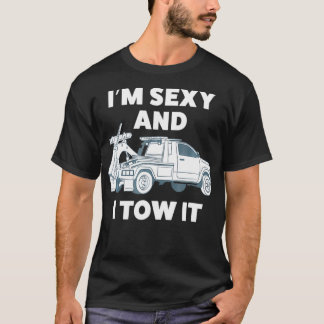Funny Tow Lastbil-drivrutin För manar T Shirt